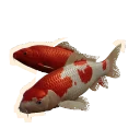 Orenji Ogon Koi colour morph in Planet Zoo 2