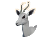 White Morph Springbok colour morph in Planet Zoo 2